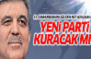 Abdullah Gül'den flaş açıklama: Yeni parti asla...