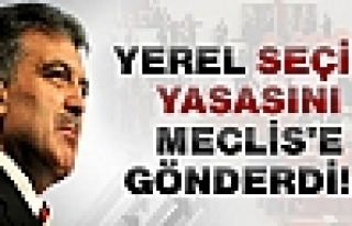 Abdullah Gül'den referanduma veto
