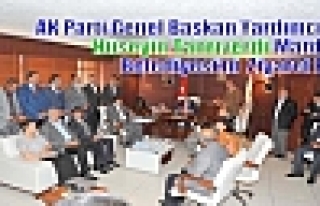 AK Parti Genel Başkan Yardımcısı Hüseyin Tanrıverdi...