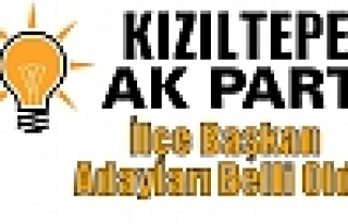 AK Parti Kızıltepe İlçe Başkan Adayları Belli...