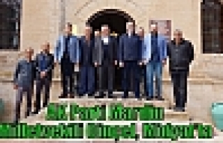 AK Parti Mardin Milletvekili Dinçel, Midyat’ta 