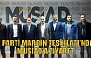 AK PARTİ MARDİN TEŞKİLATI’NDAN MÜSİAD’A...