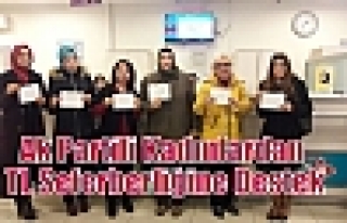 Ak Partili Kadınlardan TL Seferberliğine Destek