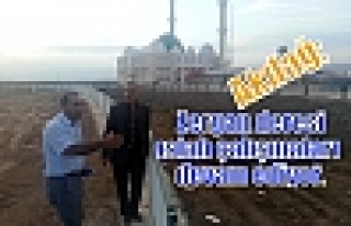 Akdağ; Zergan deresi ıslah çalışmaları devam...