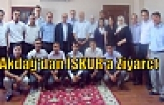 Akdağ'dan İŞKUR'a Ziyaret