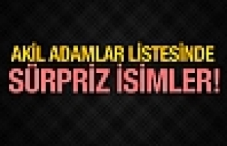 Akil Adamlar Komisyonu'nda sürpriz isimler