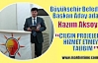 AKSOY: ÇILGIN PROJELERLE HİZMET ETMEYE TALİBİM