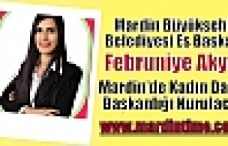Akyol;Mardin’de Kadın Daire Başkanlığı Kurulacak
