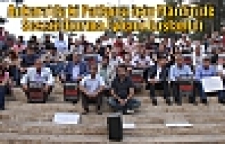 Ankara’da ki Patlama için Mardin’de Sessiz Oturma...