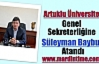 Artuklu Üniversitesi Genel Sekreterliğine Süleyman...