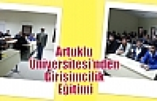 Artuklu Üniversitesi’nden Girişimcilik Eğitimi