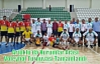 Artuklu'da Kurumlar Arası Voleybol Turnuvası Tamamlandı.