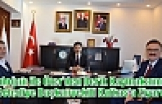 Aydoğan ile Öter'den Derik Kaymakamı ve Belediye...