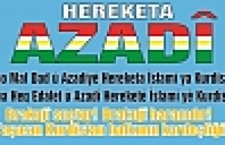 AZADİ: Brakujî suçtur! Brakujî haramdır! Yaşasın...