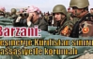 Barzani: Peşmerge Kürdistan sınırını hassasiyetle...