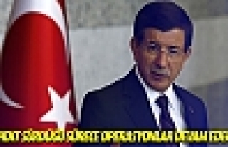 Başbakan Davutoğlu'dan önemli açıklamalar
