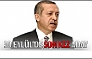 Başbakan Erdoğan: 30 Eylül'de son kez adayım