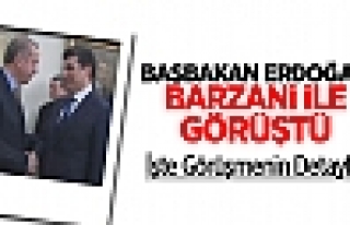 Başbakan Erdoğan Barzani İle Görüştü