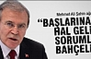 “Başlarına bir hal gelirse sorumlusu Bahçeli'dir“