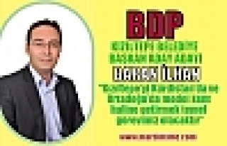 BDP KIZILTEPE BELEDİYE BAŞKAN ADAY ADAYI,BARAN İLHAN