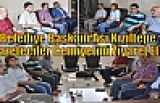 Belediye Başkanı Asi Kızıltepe Gazeteciler Cemiyetini...