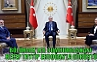 BÖLÜNMEZ'LER CUMHURBAŞKANI RECEP TAYYİP ERDOĞAN'LA...