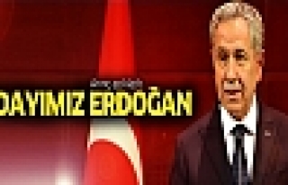 Bülent Arınç açıkladı: Adayımız Erdoğan