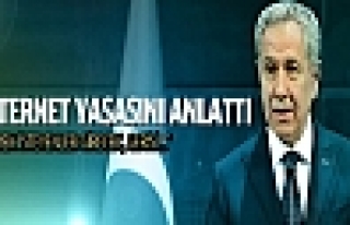 Bülent Arınç İnternet yasasını anlattı