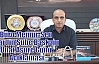 Büro Memur-Sen Mardin Şube Başkanı Unat,Aşure...