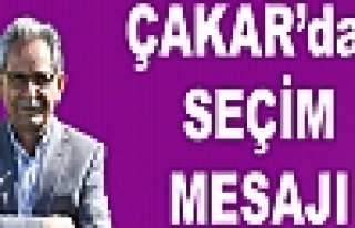 Çakar; Seçimde Demokrasi Kazandı