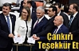 Çankırı Teşekkür Etti