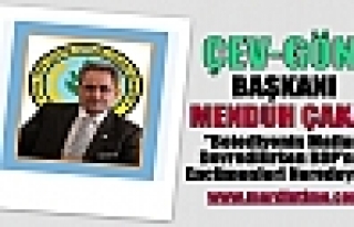 Çev-Gön Başkanından Ahmet Türk’e Çağrı