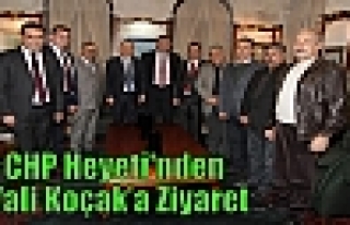 CHP Heyeti'nden Vali Koçak’a Ziyaret