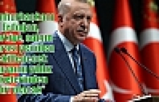 Cumhurbaşkanı Erdoğan,“Türkiye, salgın sonrası...