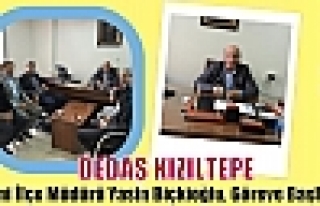 Dedaş Kızıltepe Yeni İlçe Müdürü Yasin Biçkioğlu,...