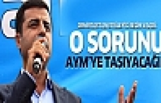 Demirtaş'ın vaadi: Taşeron işçilere çözüm