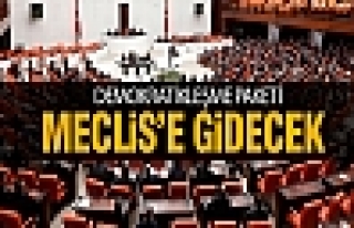 Demokratikleşme paketi Meclis'e geliyor