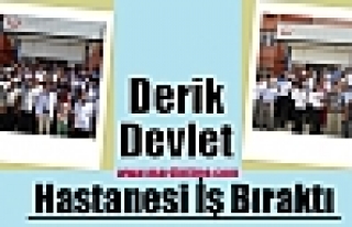 Derik Devlet Hastanesi İş Bıraktı 