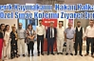 Derik Kaymakamı Hakan Kafkas, Özel Sınav Kolejini...