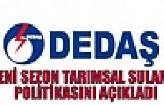 DİCLE ELEKTRİK, YENİ SEZON TARIMSAL SULAMA POLİTİKASINI...