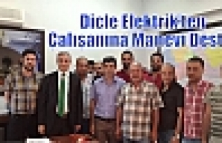 Dicle Elektrik’ten Çalışanına Manevi Destek