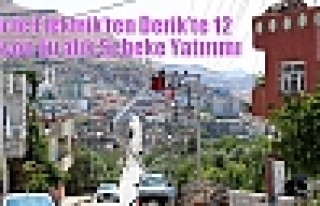 Dicle Elektrik’ten Derik’te 12 Milyon Liralık...