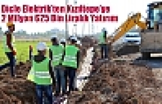 Dicle Elektrik’ten Kızıltepe’ye 2 Milyon 625...