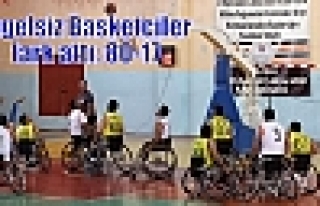 Engelsiz Basketçiler fark attı: 80-17