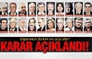 Ergenekon davası kararları açıklandı...