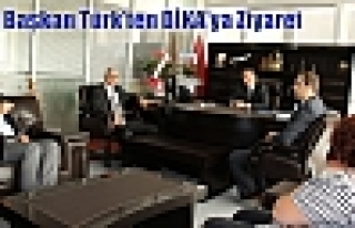 Eş Başkan Türk’ten DİKA’ya Ziyaret