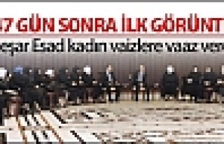 Esad kadın vaizlere vaaz verdi