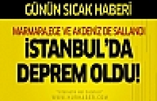 FLAŞ! İstanbul'da Deprem ( İstanbul, İzmir, Manisa,...