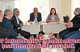 HDP Kızıltepe belediye eş başkan adayları basın...