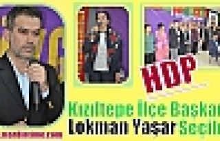 HDP Kızıltepe İlçe Başkanı Lokman Yaşar Seçildi